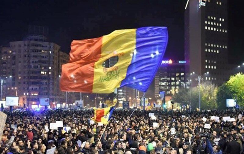 Protest legea gratierii Romania