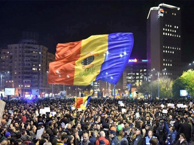 Protest legea gratierii Romania