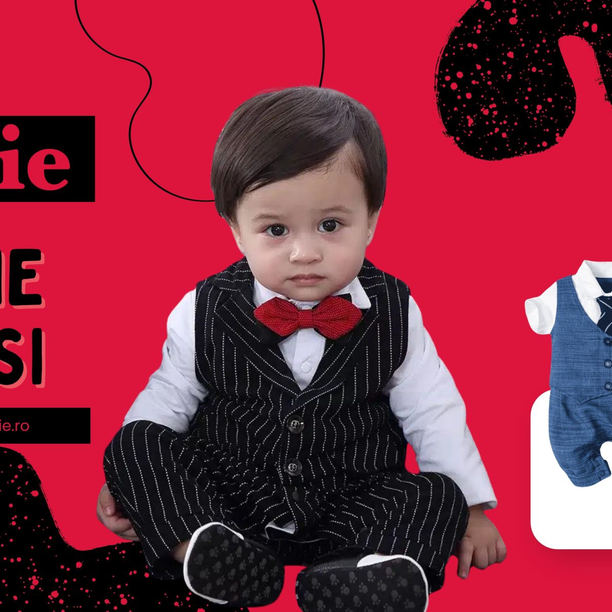Stil și eleganță cu costume bebeluși și costume băieți de pe Nannie.ro