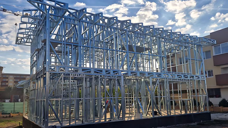Case profile metalice: Viitorul construcțiilor civile?