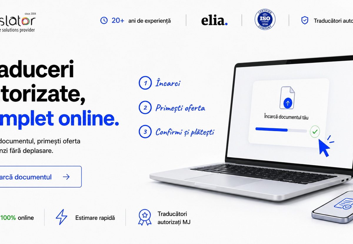 Traduceri autorizate Cluj — cum obții acum traducerea online, fără deplasare la birou